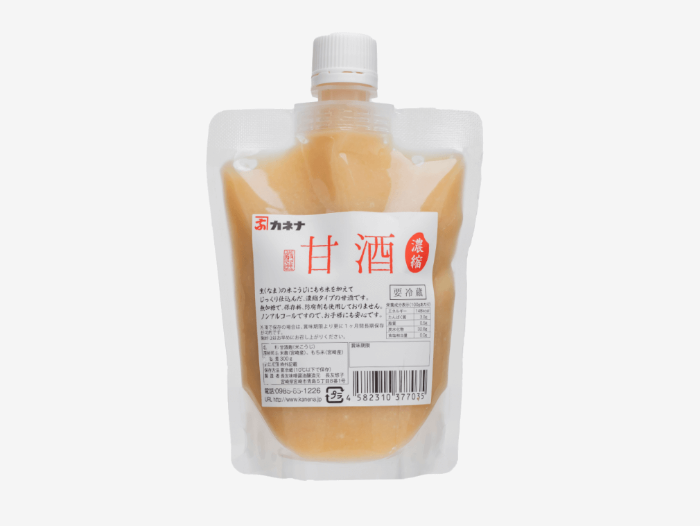 甘ざけの素（濃縮タイプ甘酒） – Kanena Miso & Soy Sauce