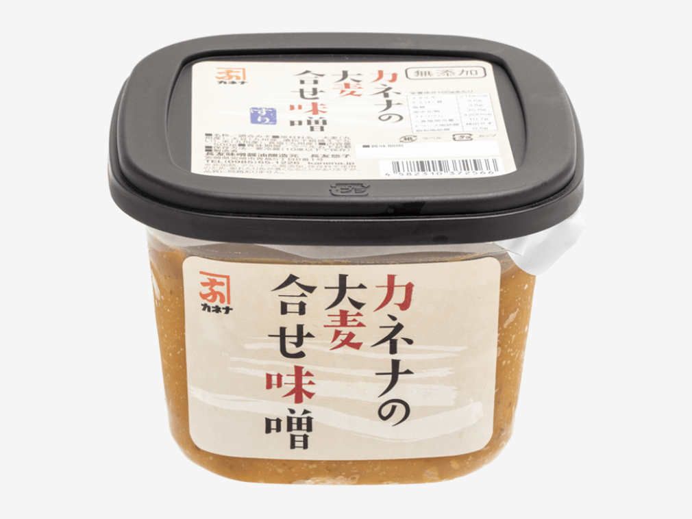無添加合せ味噌（すり）（限定生産品） – Kanena Miso & Soy Sauce